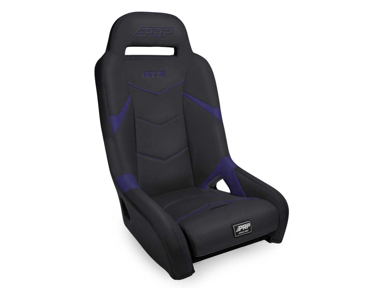 PRP Seats A7301-PORXP-M GT3 Suspension Seat Black and Purple