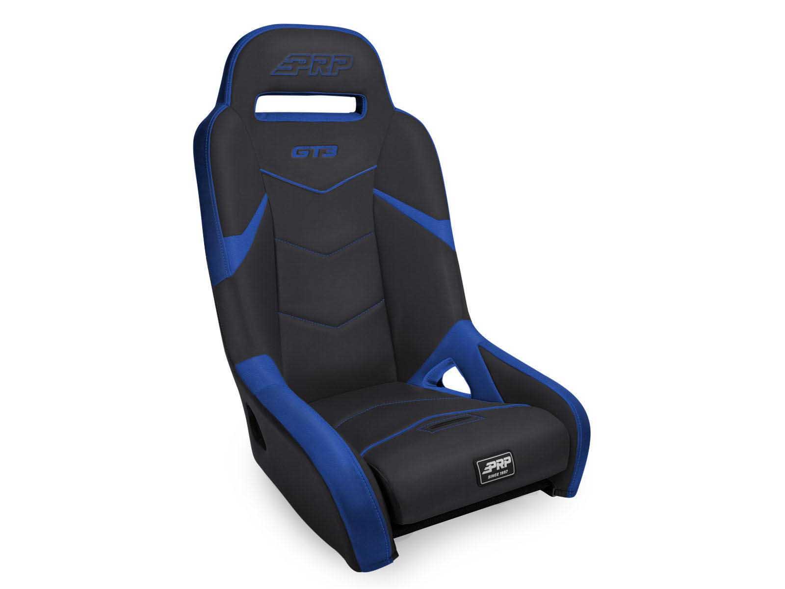 PRP Seats A7301-PORXP-V GT3 Suspension Seat, Black and Blue