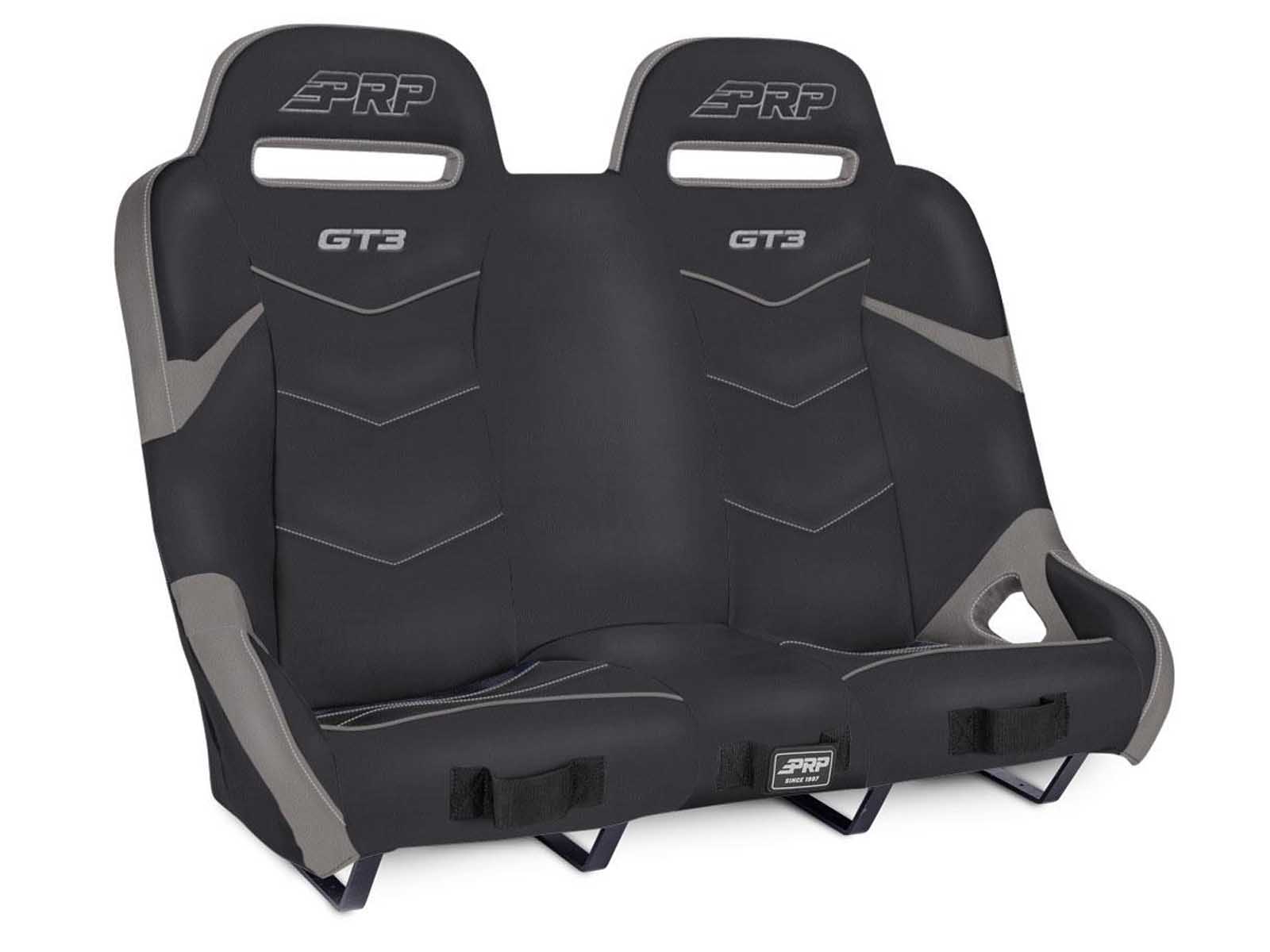 PRP Seats A74-203 GT3 Rear Suspension Bench for Polaris RZR Gray