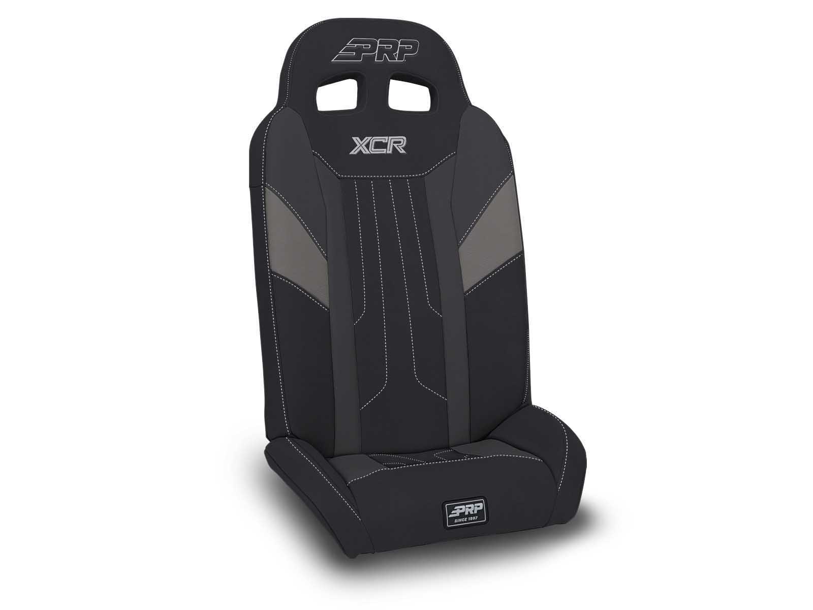 PRP Seats A8018-PORXP-203 XCR Fold Flat Rear Suspension Seats for Polaris Pair Gray