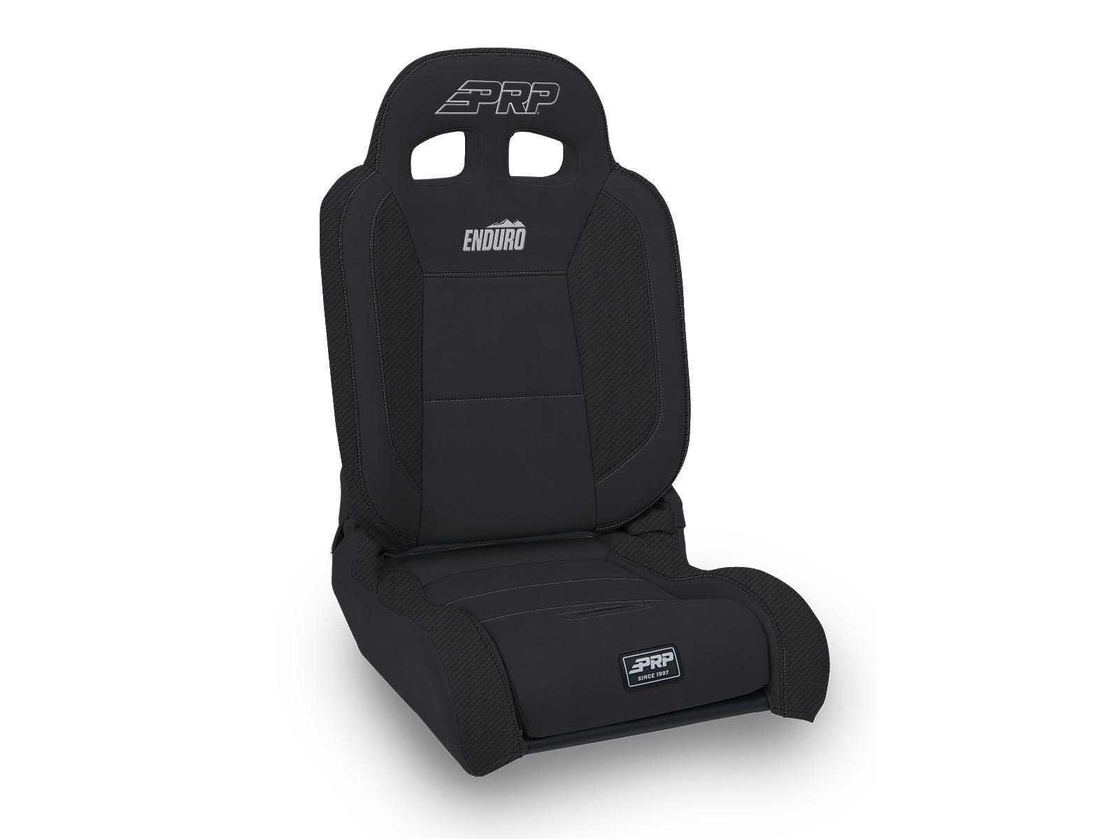 PRP Seats A8701044-201 EnduroDaily Reclining Suspension Seat Black Vinyl Driver