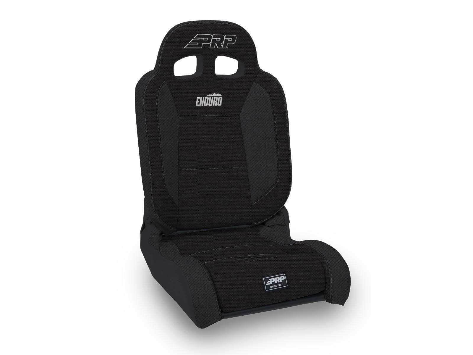 PRP Seats A8701044-50 EnduroDaily Reclining Suspension Seat Black Tweed Driver