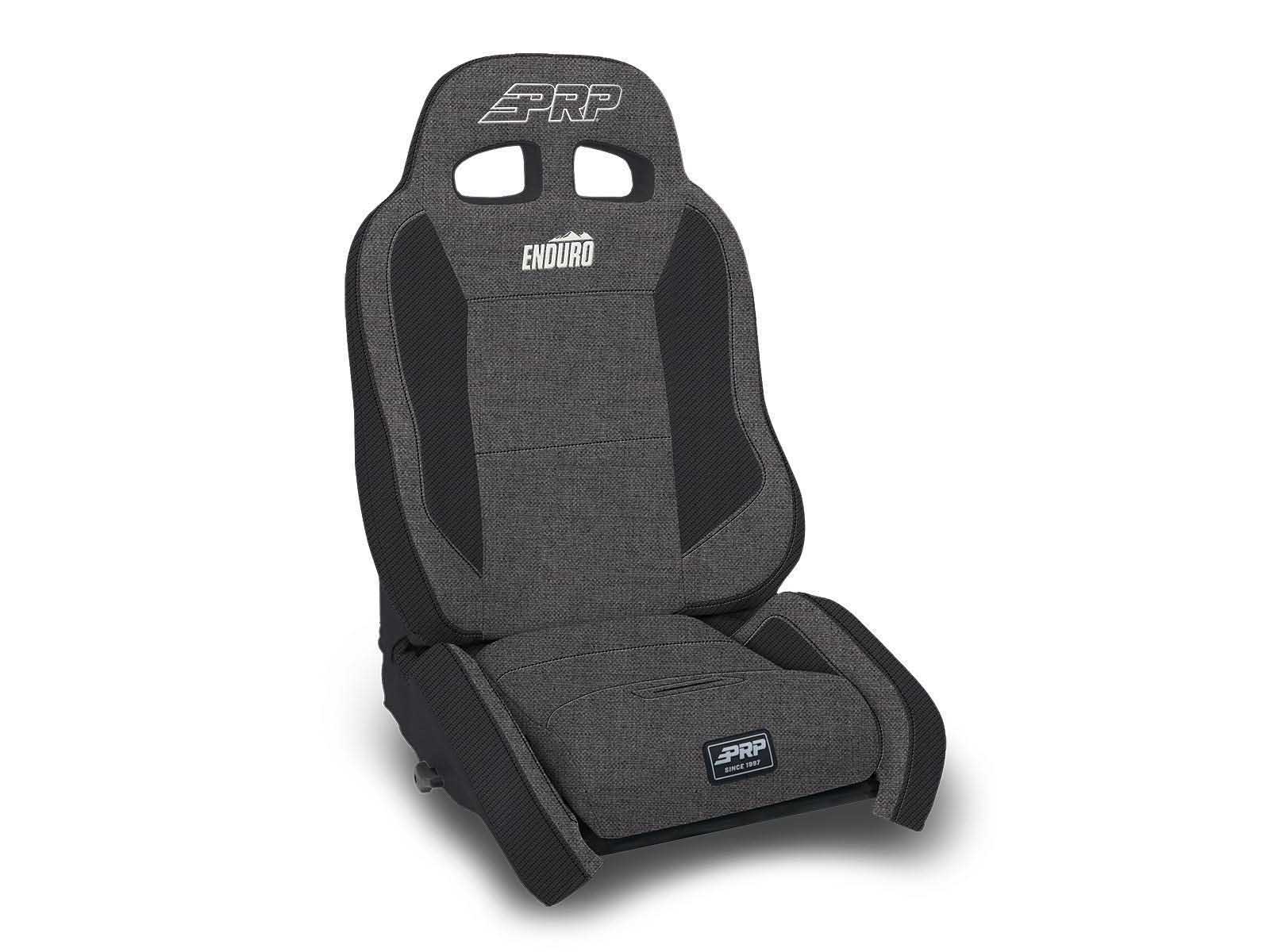 PRP Seats A9001044-54 EnduroCrawl Reclining Suspension Seat Gray Tweed Driver