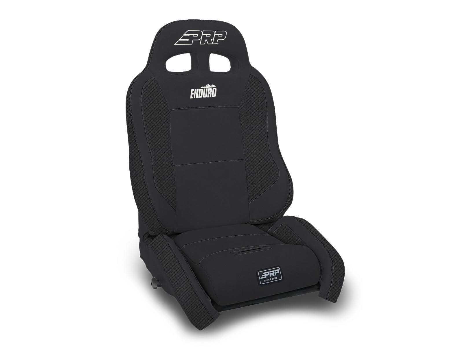 PRP Seats A9001045-201 EnduroCrawl Reclining Suspension Seat Black Vinyl Passenger