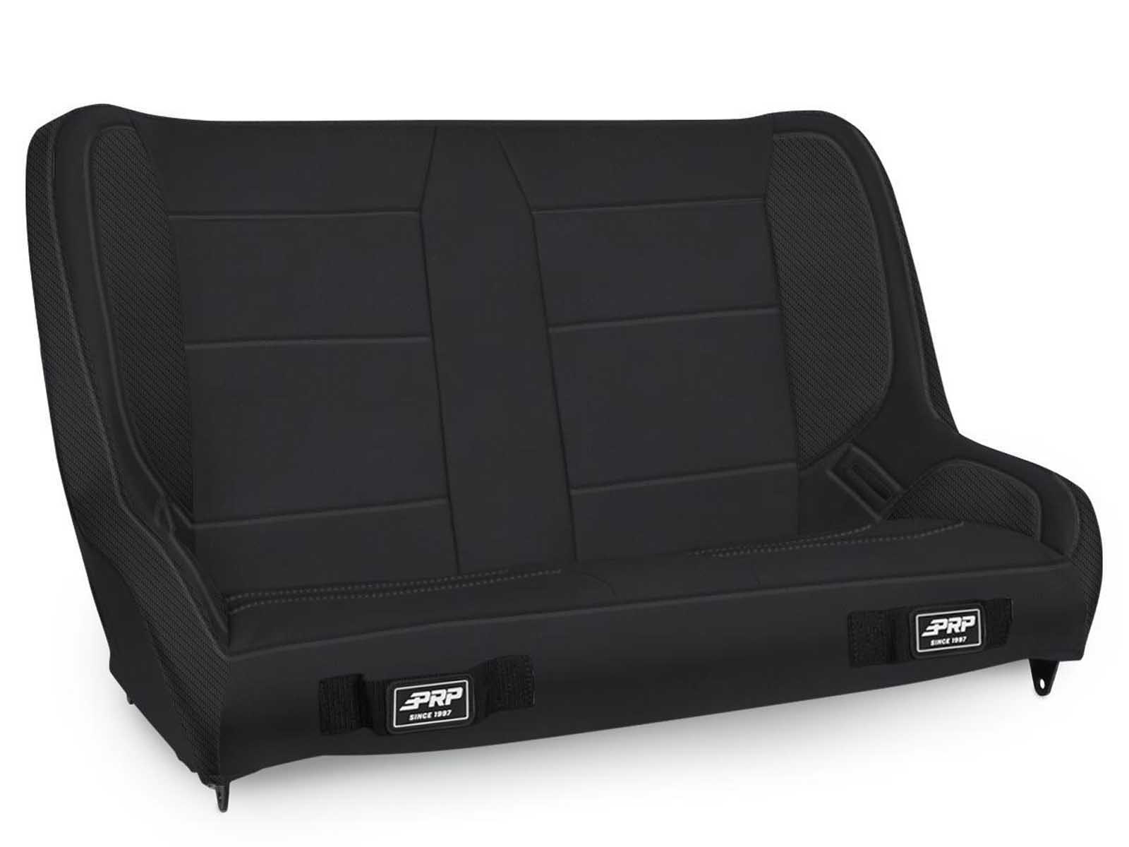 PRP Seats A9236-39-201 Elite Series Rear Bench for Jeep Wrangler TJ LJ JK Black Vinyl