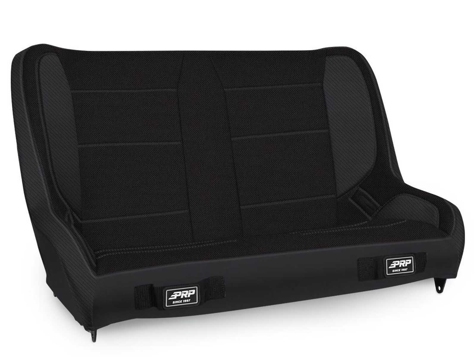PRP Seats A9236-39-50 Elite Series Rear Bench for Jeep Wrangler TJ LJ JK Black
