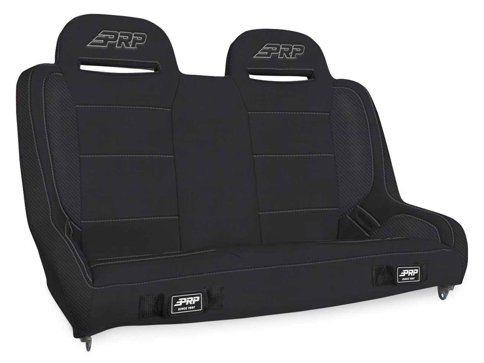 PRP Seats A9240-47-201 Elite Series Rear Bench for Jeep Wrangler JKU/JLU Black Vinyl