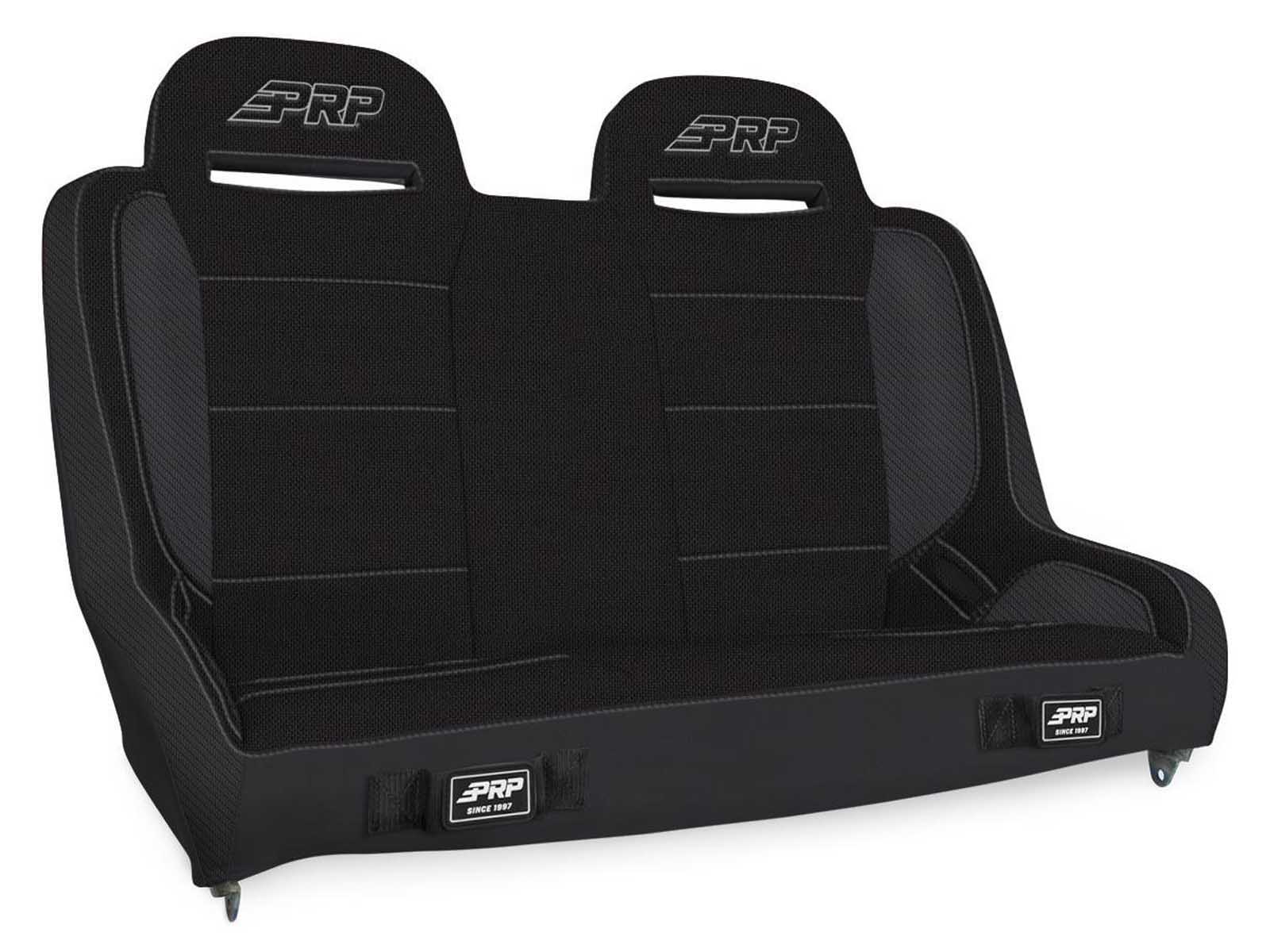 PRP Seats A9240-47-50 Elite Series Rear Bench for Jeep Wrangler JKU/JLU Black