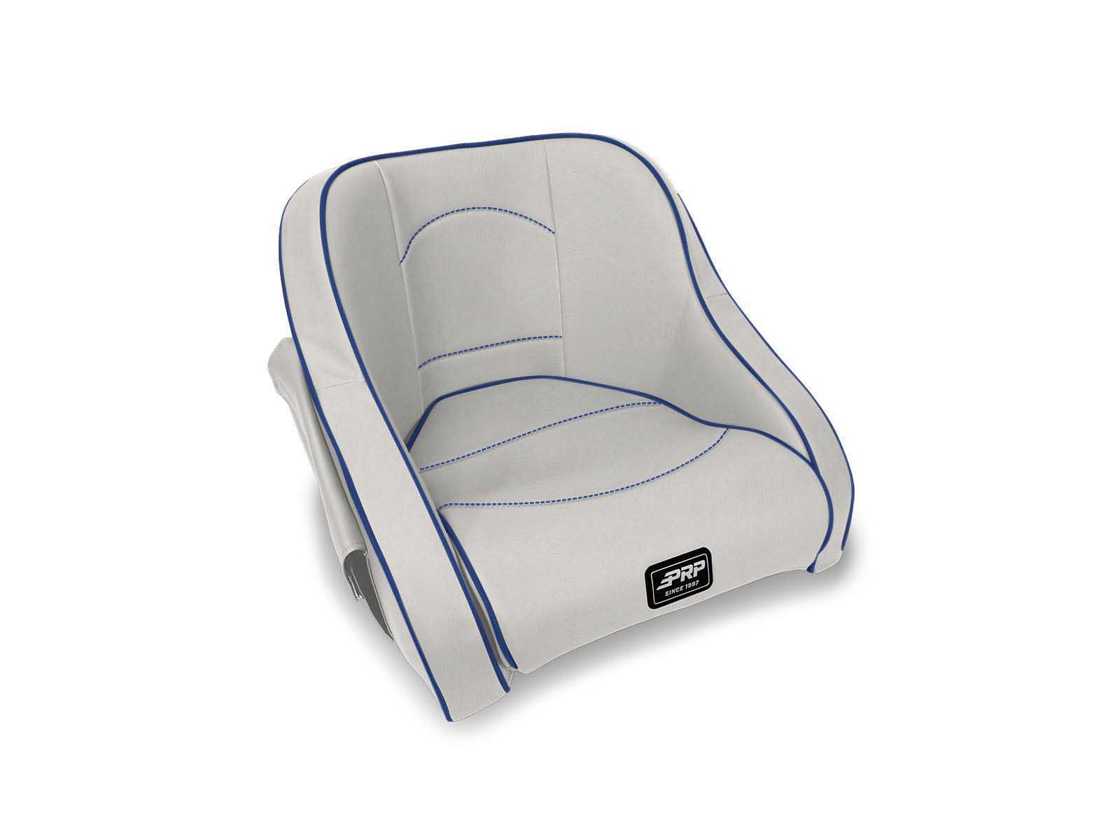 PRP Seats AB21601P-206 Hydro Lite Classic Boat Seat with Side Pockets, Blue