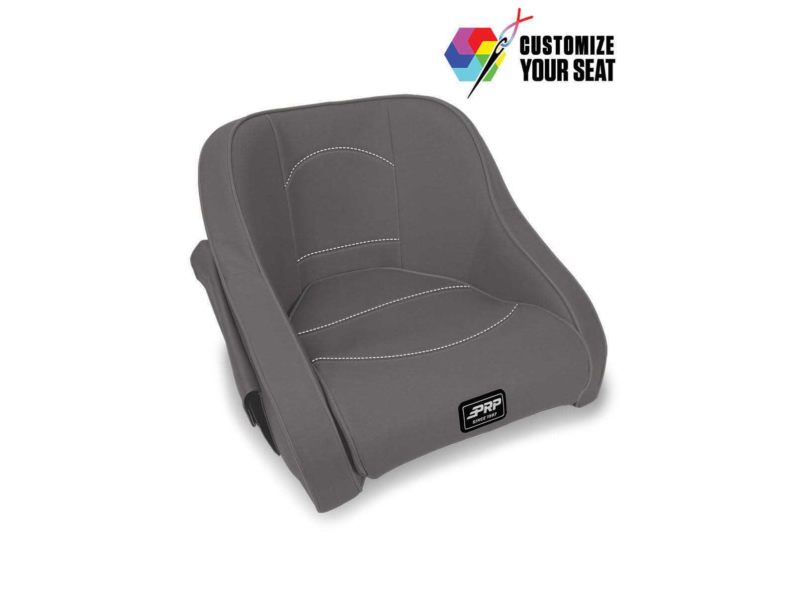PRP Seats AB21601P Hydro Lite Classic Boat Seat with Side Pockets