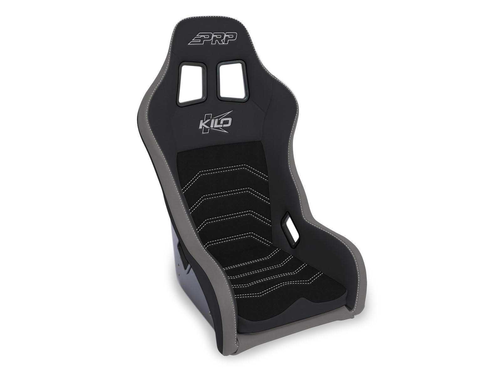 PRP Seats AC4601-203 Kilo Composite Seat, Black and Gray