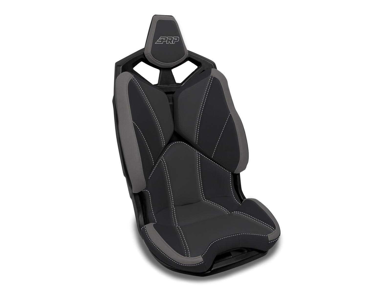 PRP Seats B003-03 Front Seat Covers for 2020-2024 Polaris, Pair Black and Gray