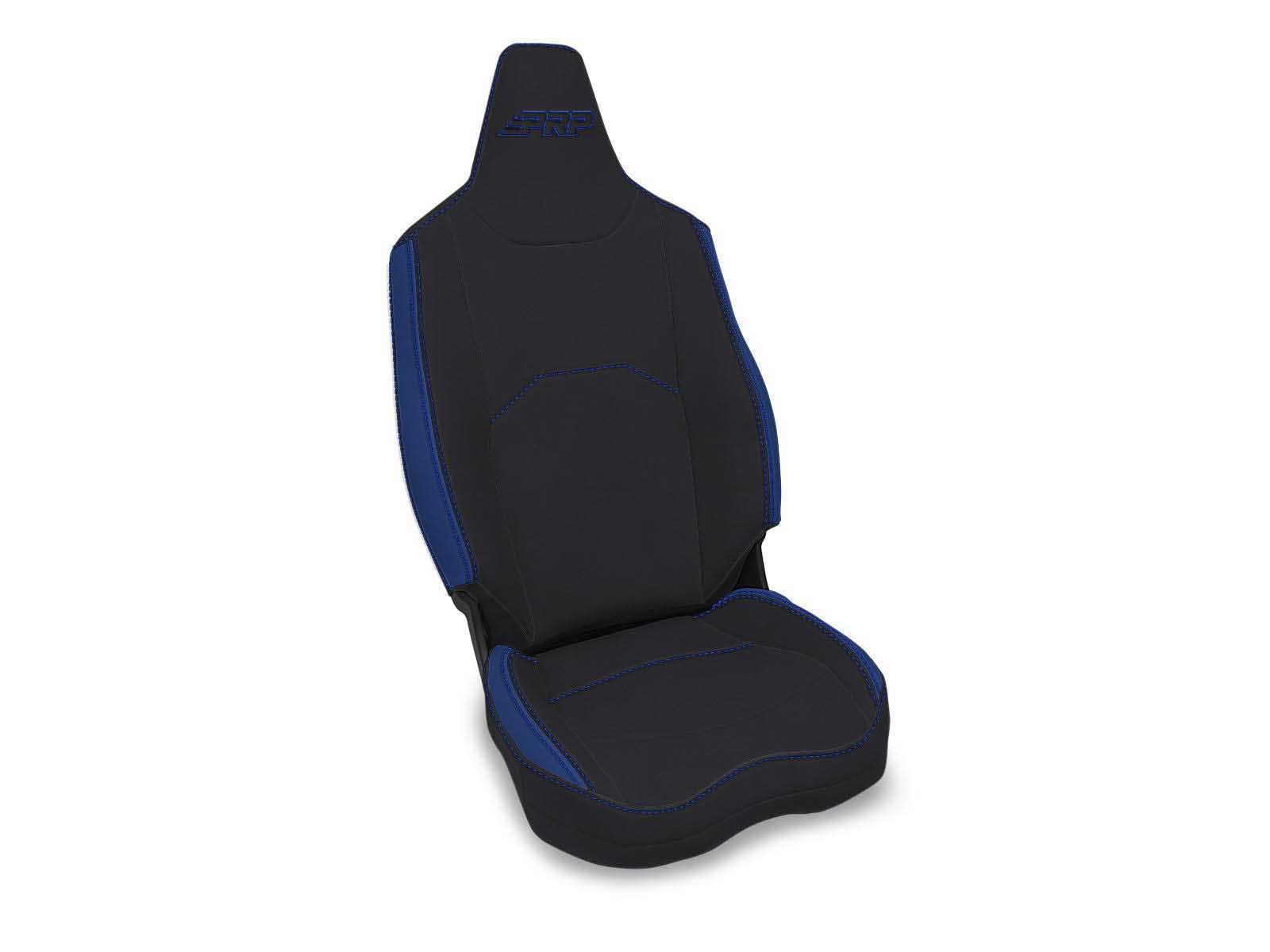 PRP Seats B004-06 Front Seat Covers for Polaris XPEDITION Pair Black and Blue