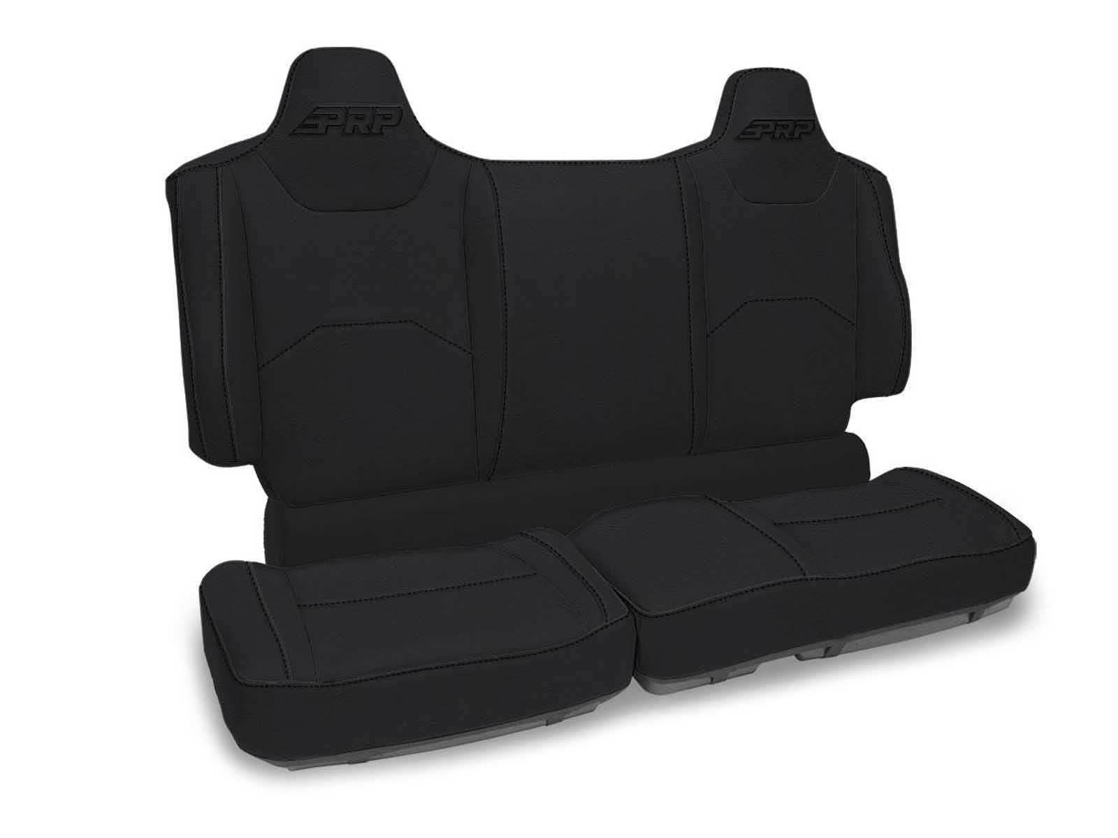 PRP Seats B005-02 Rear Bench Seat Covers for Polaris XPEDITION Black