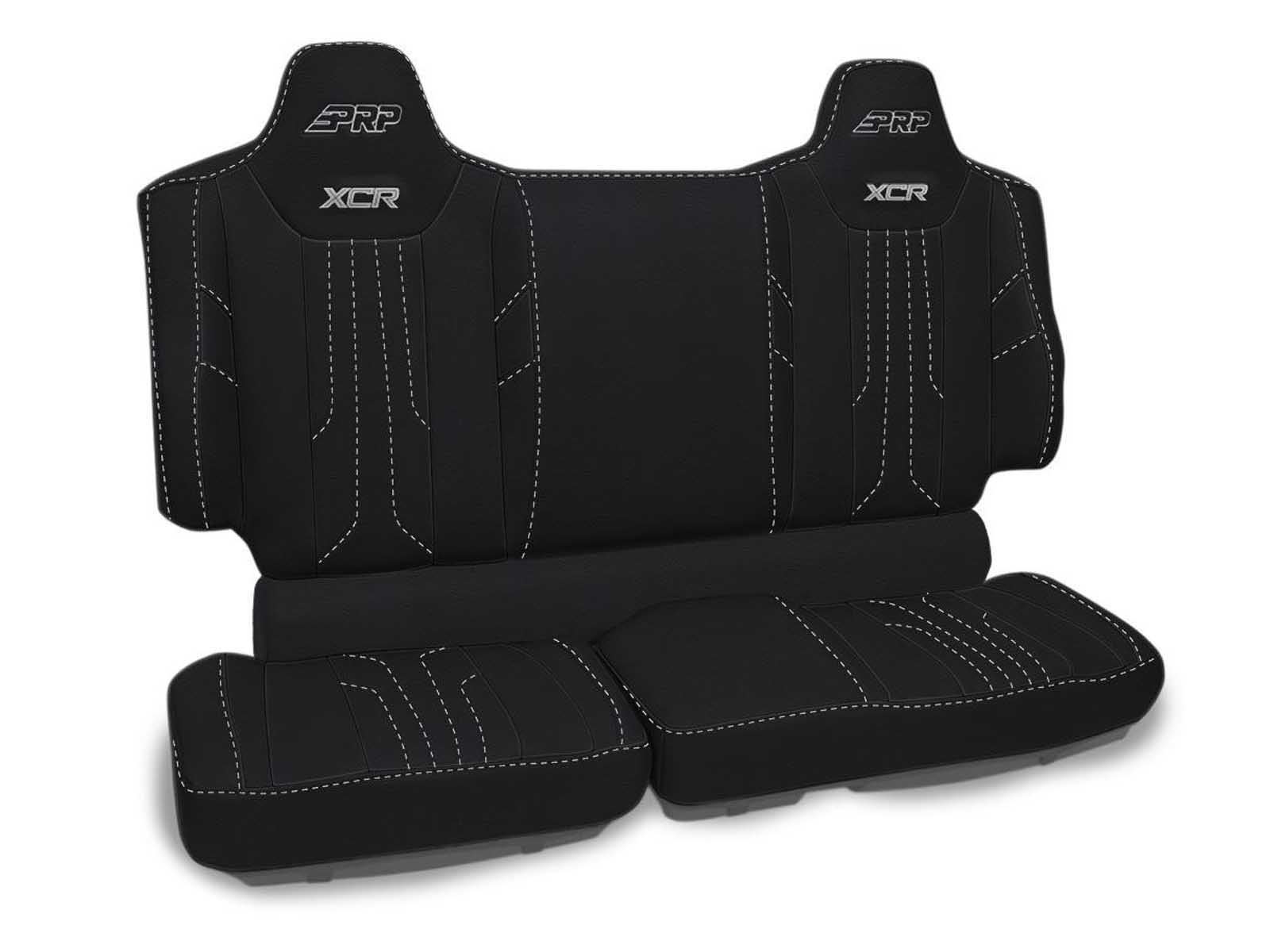 PRP Seats B006-203 XCR Rear Bench Seat Covers for Polaris XPEDITION Black and Gray