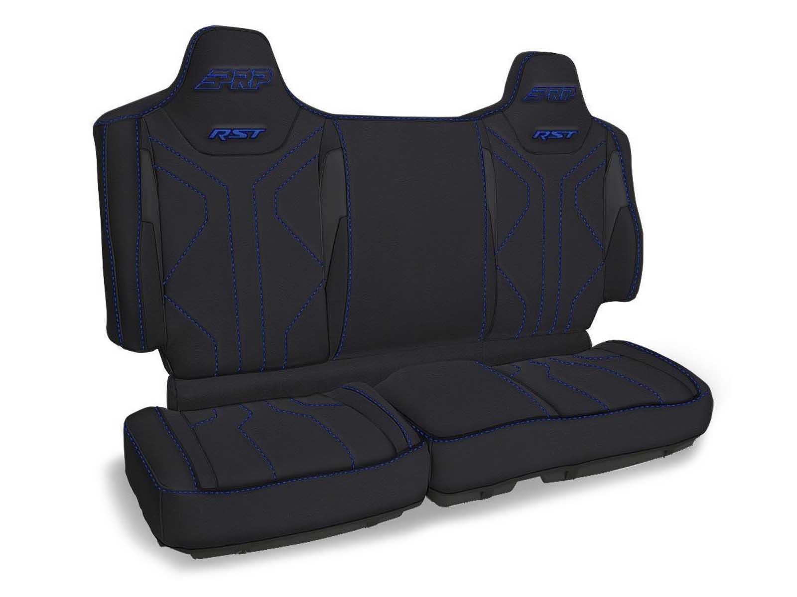 PRP Seats B007-206 RST Rear Bench Seat Covers for Polaris XPEDITION Black and Blue
