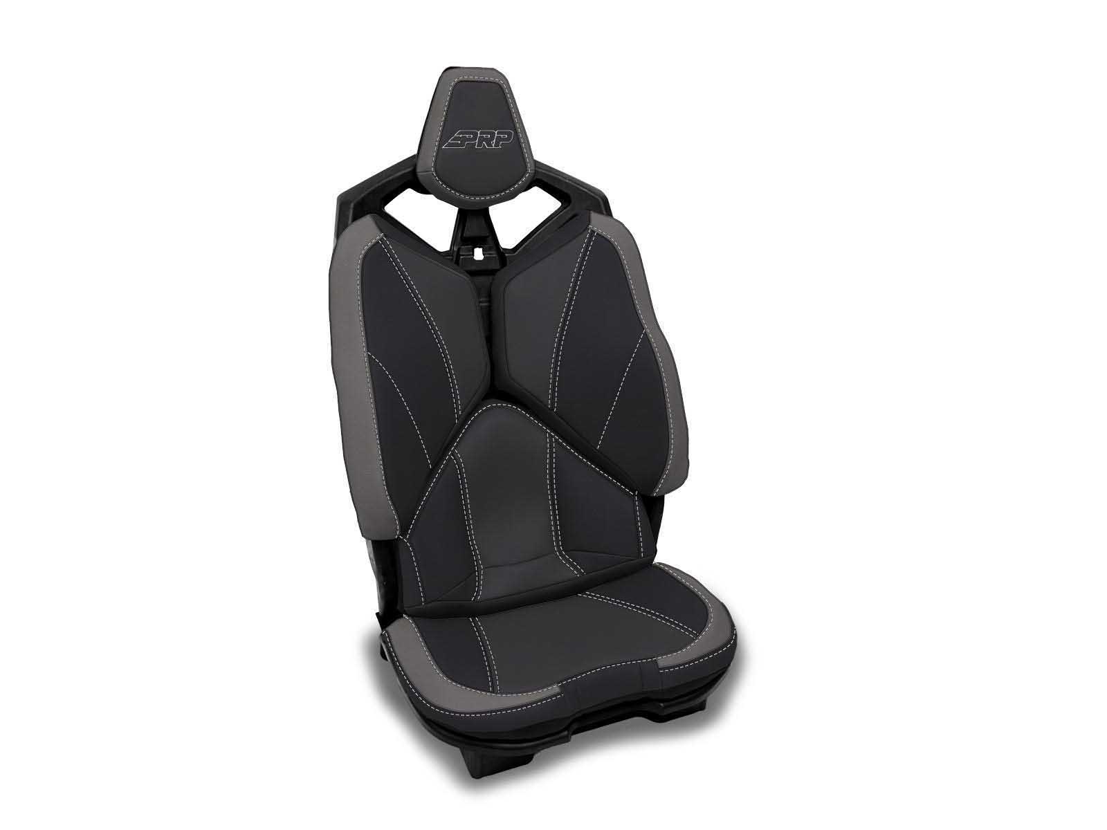 PRP Seats B010-03 Rear Seat Covers for 2020-2024 Polaris Pair Black and Gray