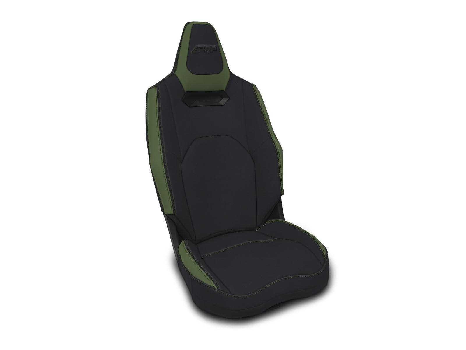 PRP Seats B011-07 Front Seat Covers for 2025+ Polaris RZR PRO XP PRO R PRO S Pair Black and Olive