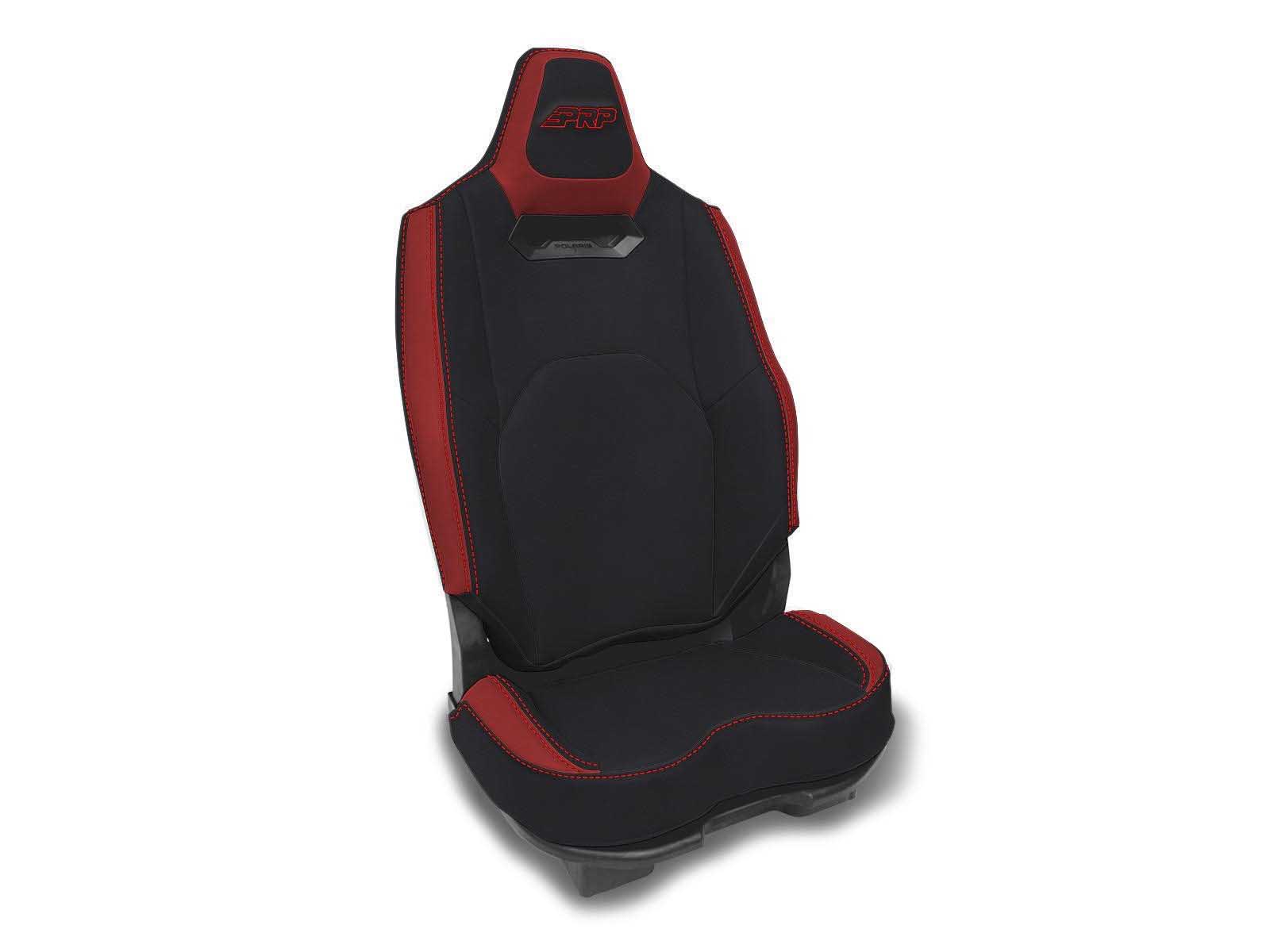 PRP Seats B013-04 Rear Seat Covers for 2025+ Polaris RZR PRO XP, PRO R, PRO S (Pair) Black and Red