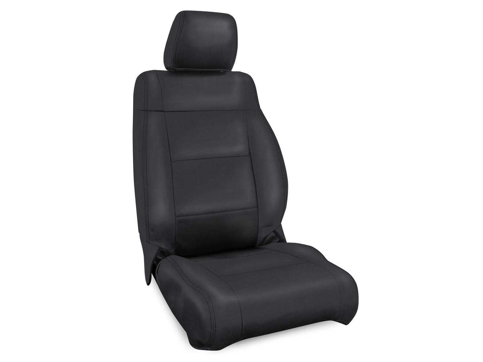 PRP Seats B022-02 Front Seat Covers for 13-18 Jeep Wrangler JK 2 Door or 4 Door Pair All Black