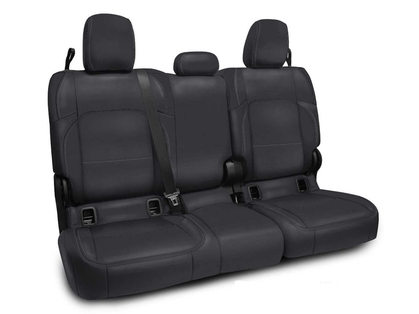 PRP Seats B056-02 Rear Bench Cover for Jeep Gladiator JT, with Armrest All Black