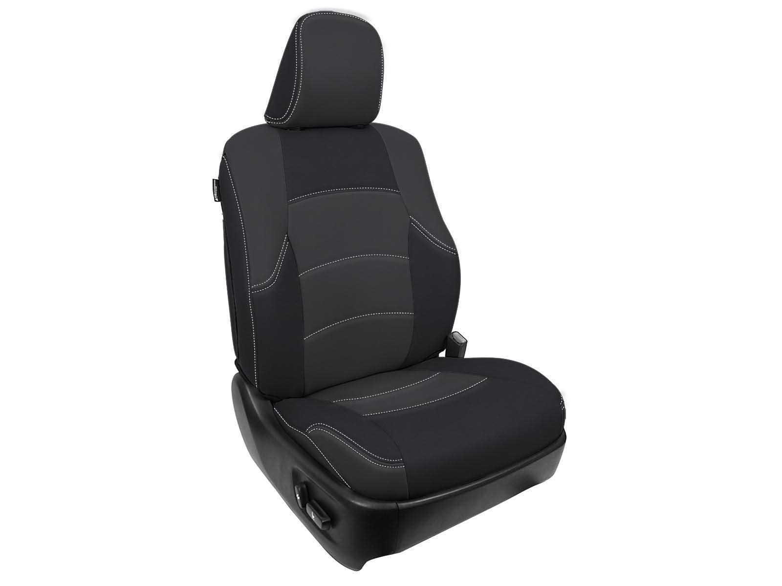 PRP Seats B066-03 Front Seat Covers for 2011-Up Toyota 4Runner Pair Black and Gray