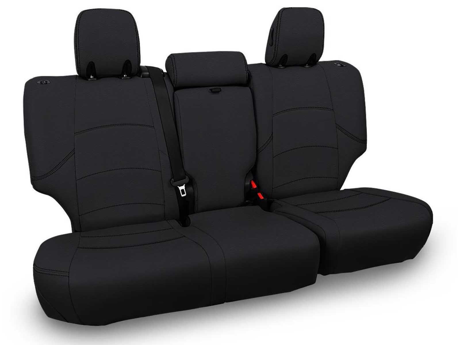PRP Seats B067-02 Rear Bench Cover for 2011-2024 Toyota 4Runner 5-seat model All Black