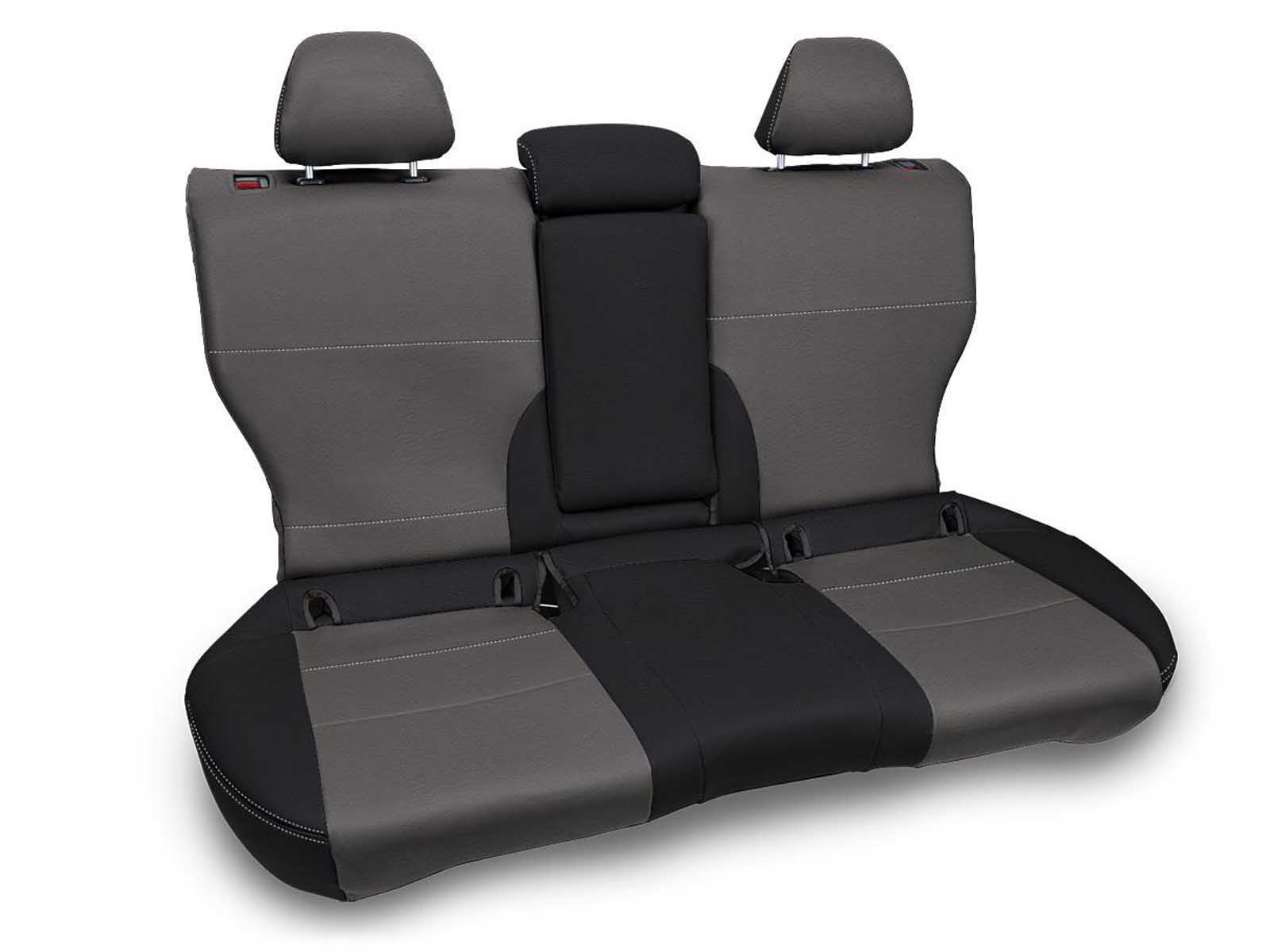PRP Seats B077-03 Rear Bench Seat Cover for 2015-2020 Subaru Outback Black and Gray