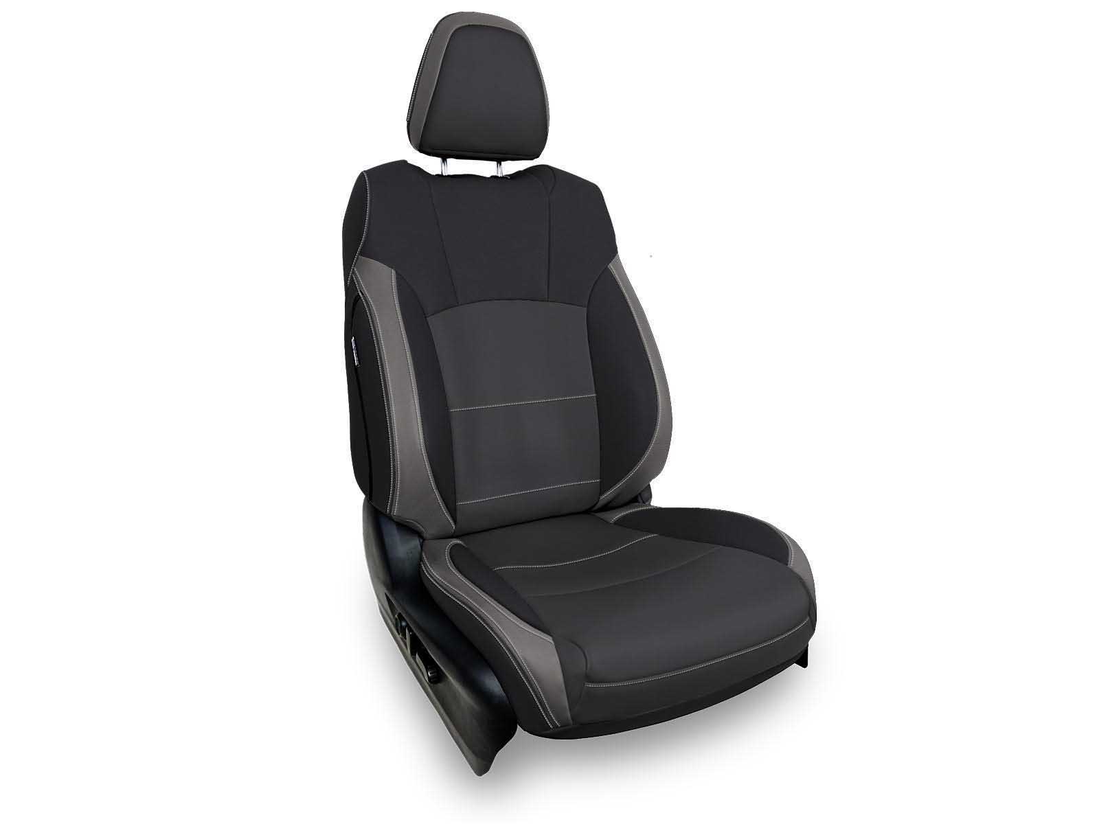 PRP Seats B078-03 Front Seat Covers for 2021+ Subaru Outback (Pair) Black and Grey