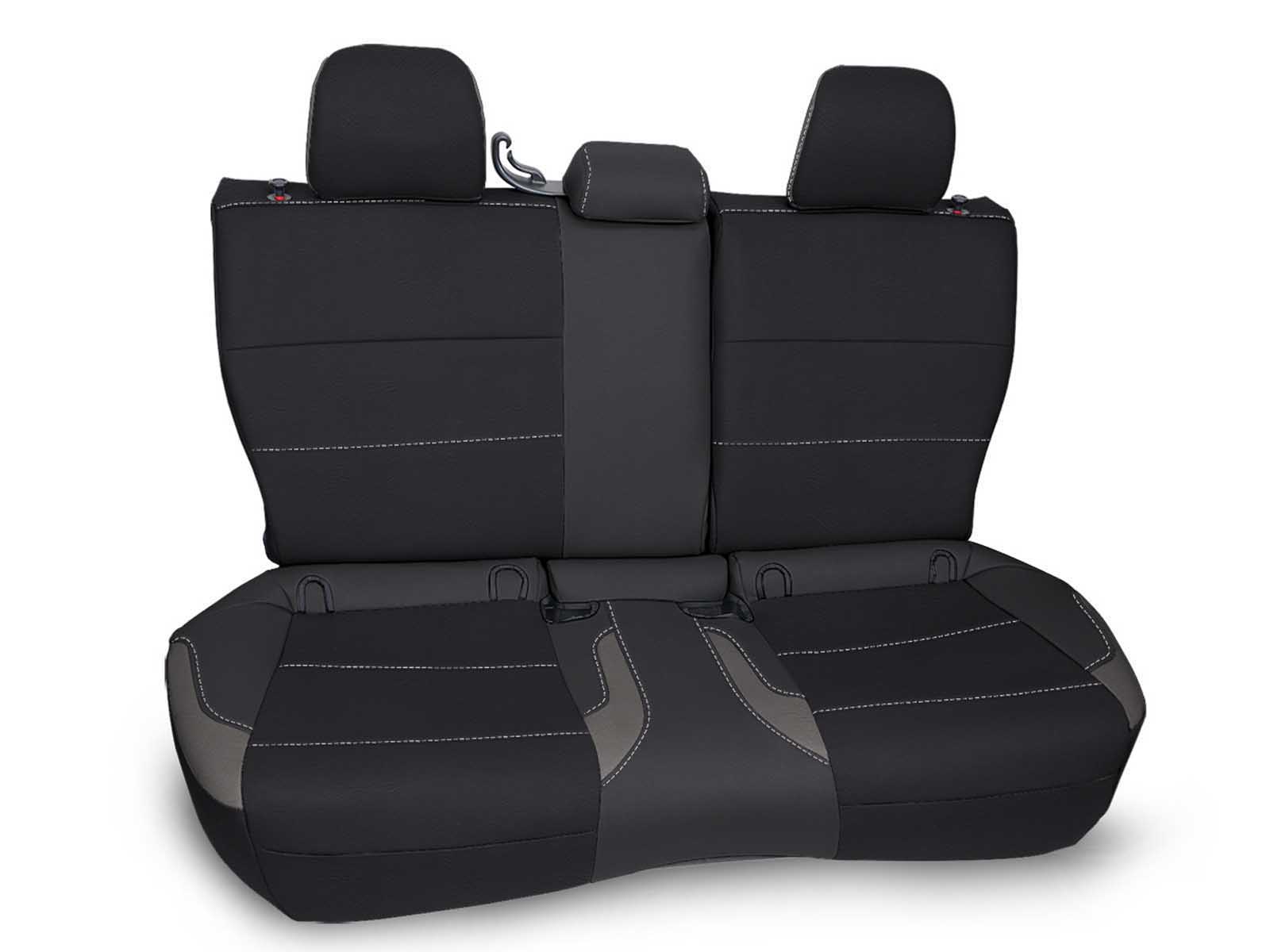 PRP Seats B081-03 Rear Bench Seat Cover for 2013-2017 Subaru Crosstrek Black and Gray