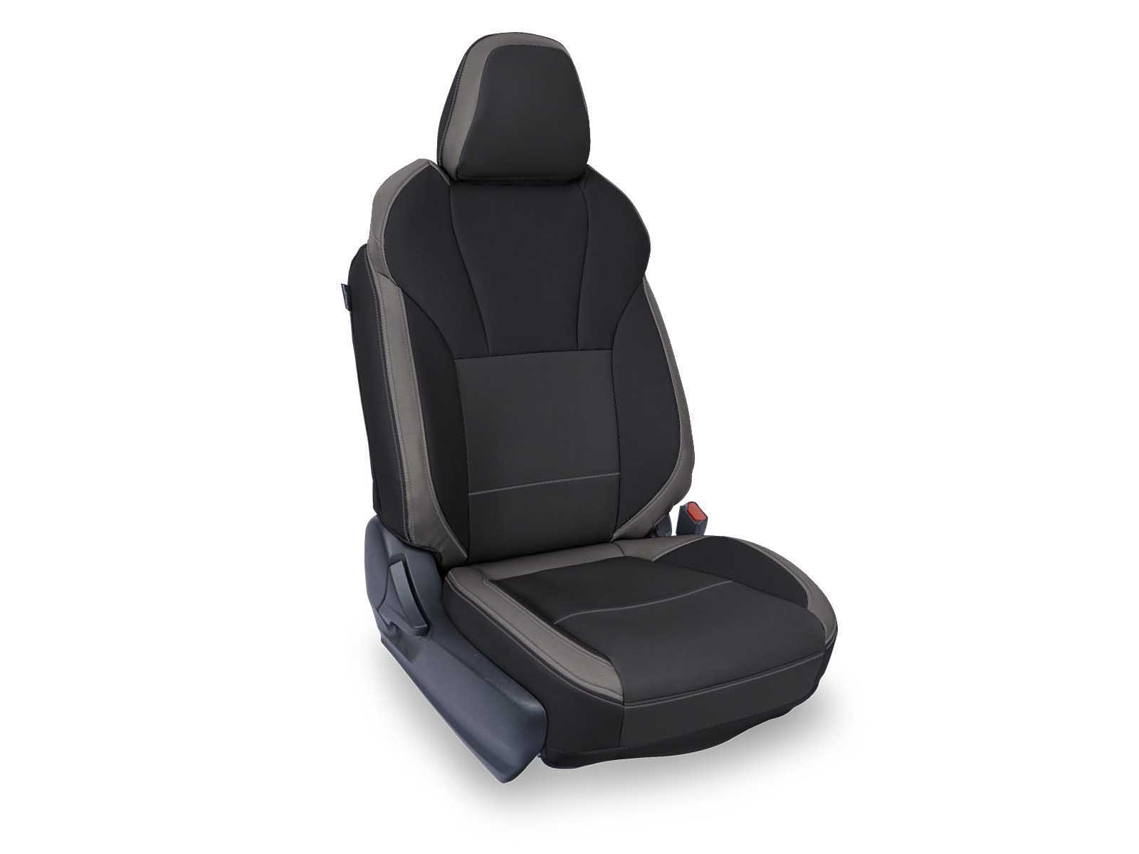PRP Seats B082-03 Front Seat Covers for 2018-2023 Subaru Crosstrek Pair Black and Gray