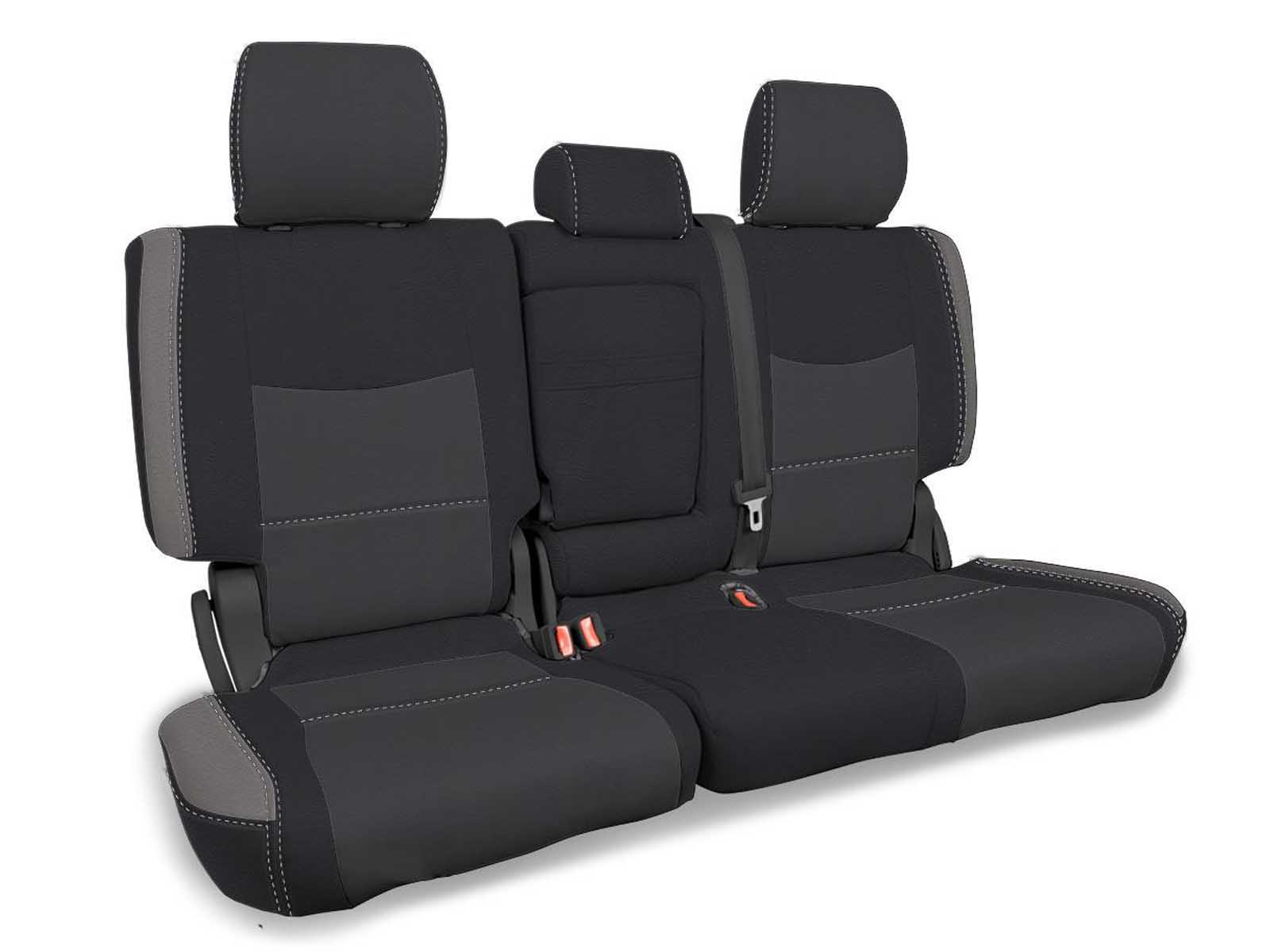 PRP Seats B087-03 Rear Bench Cover for 2003-2009 Lexus GX470 - Black and Gray