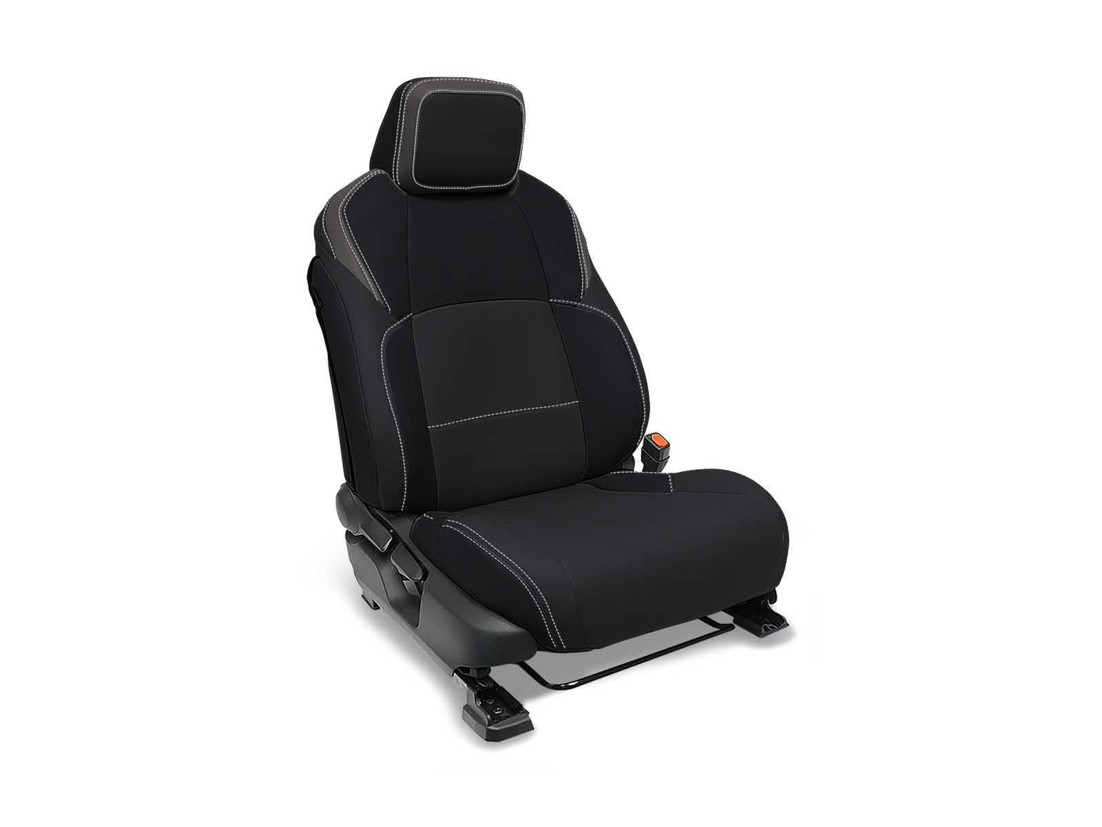 PRP Seats B088-03 Front Seat Covers for 2024 Toyota Tacoma Pair Black and Gray