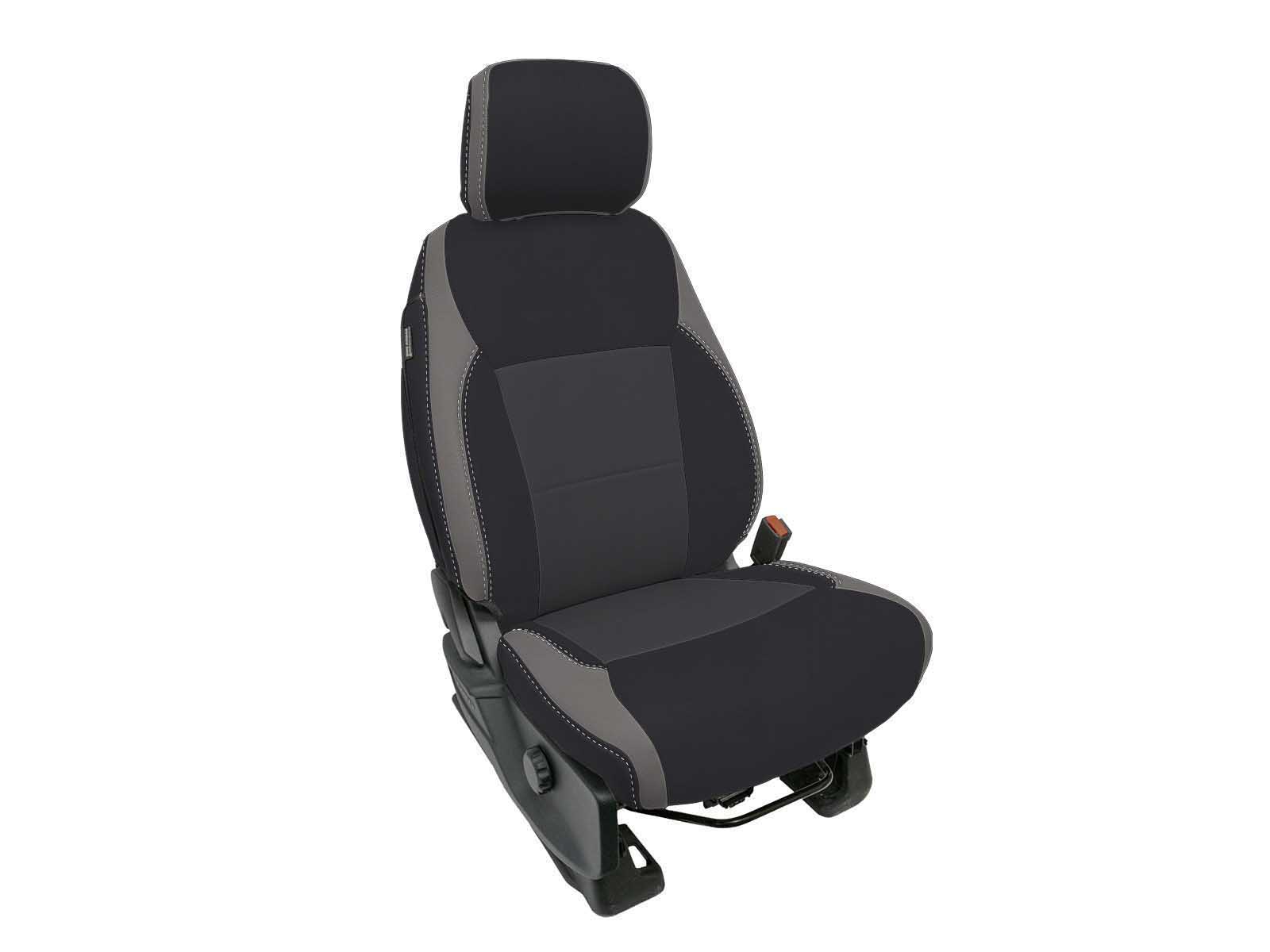 PRP Seats B094-03 Front Seat Covers for 2021-Present Ford F150, 2023-Present Super Duty, Gray