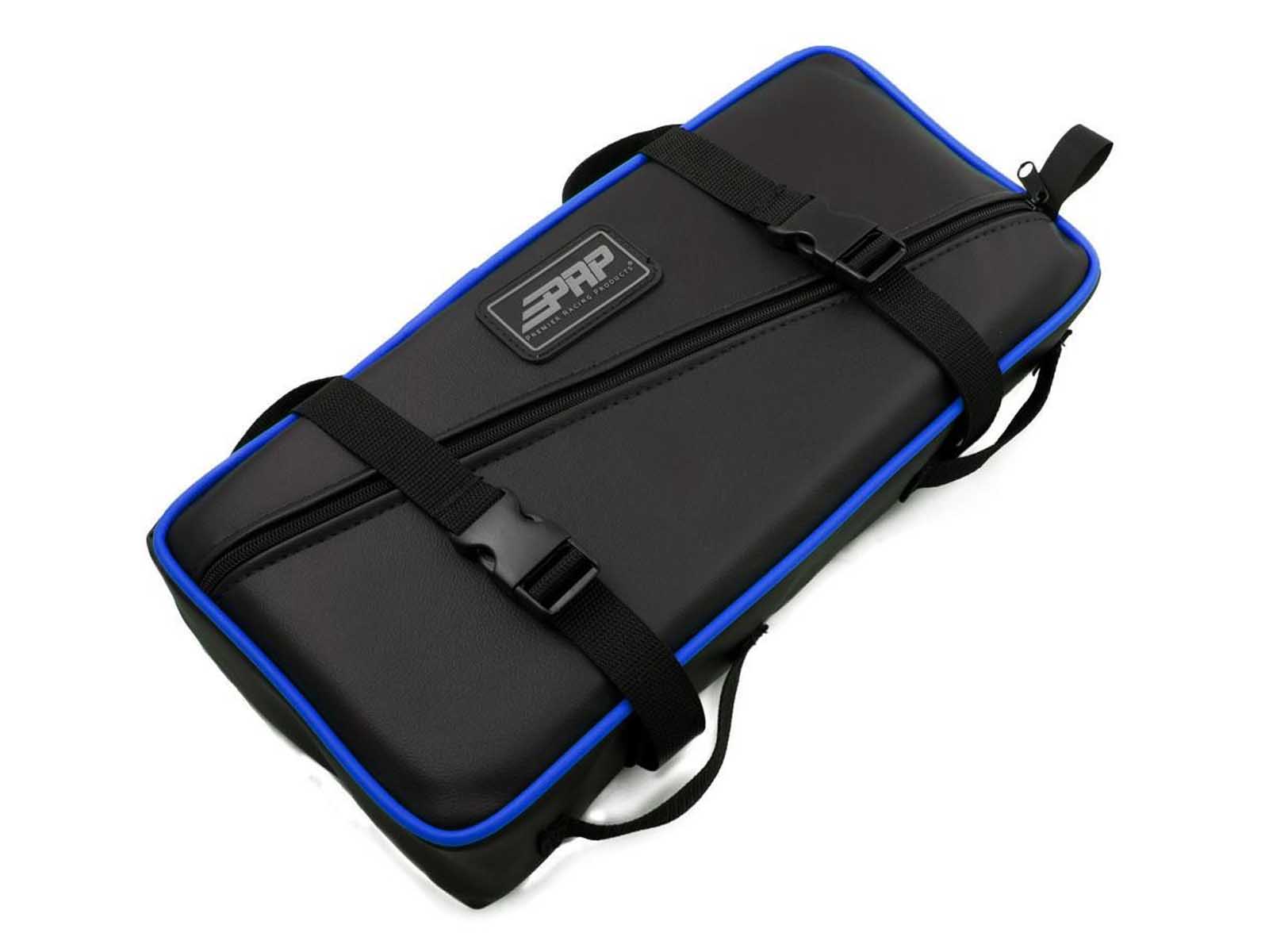 PRP Seats E11-I Tool Bag Vinyl Coated Nylon 16x8x3 Inch Blue