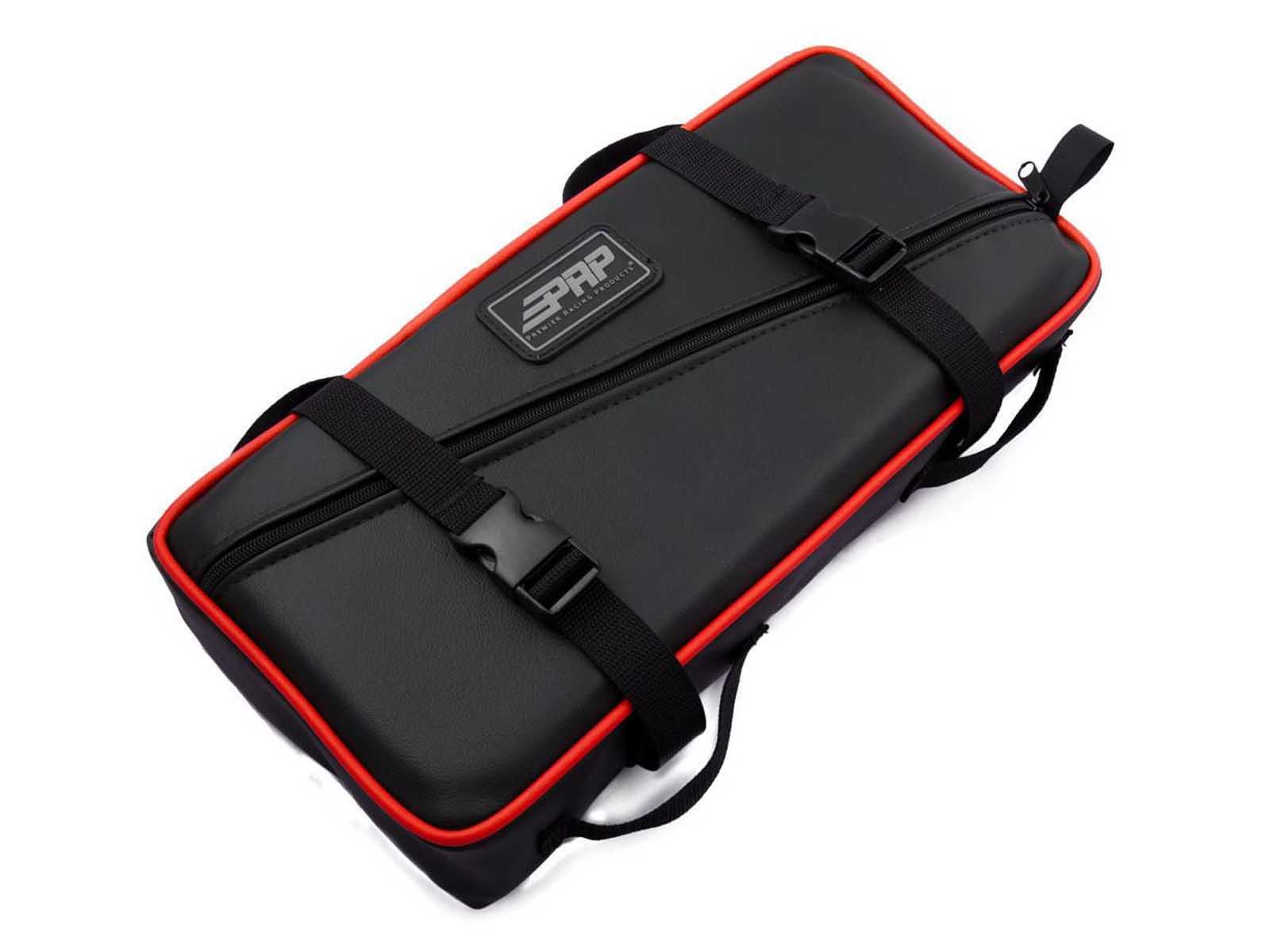 PRP Seats E11-L Tool Bag Vinyl Coated Nylon 16x8x3 Inch Red