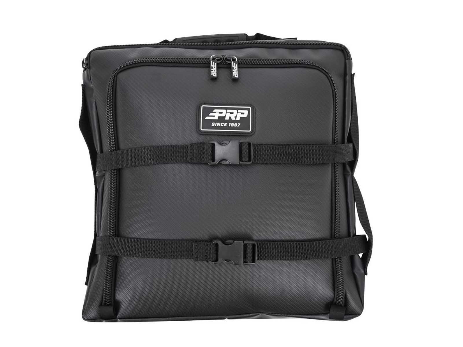 PRP Seats E65 Under Seat Bag Black Vinyl Coated Nylon
