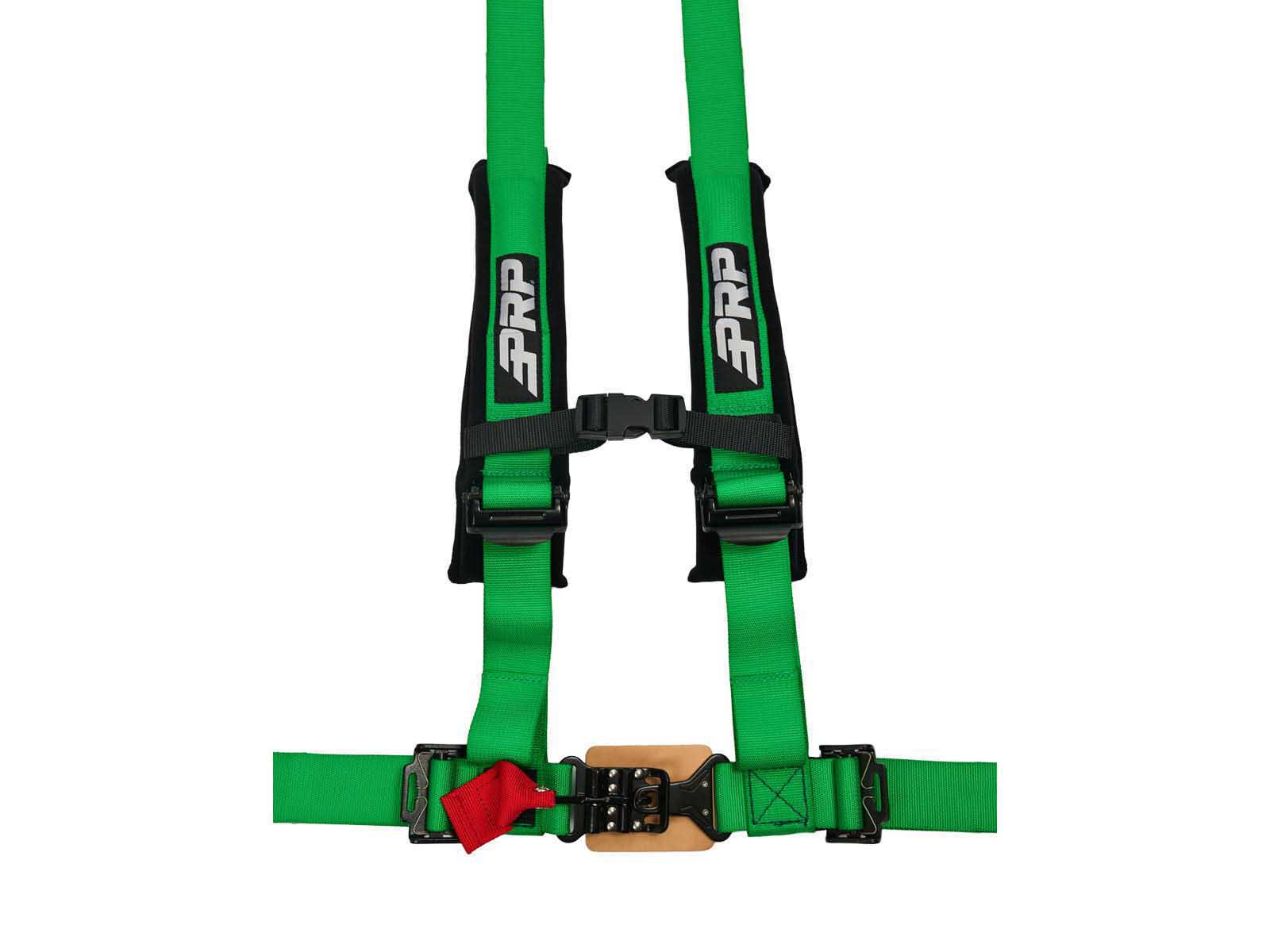 PRP Seats SB4.2LL-GN 4.2 Harness with Latch and Link Lap Belt, Green