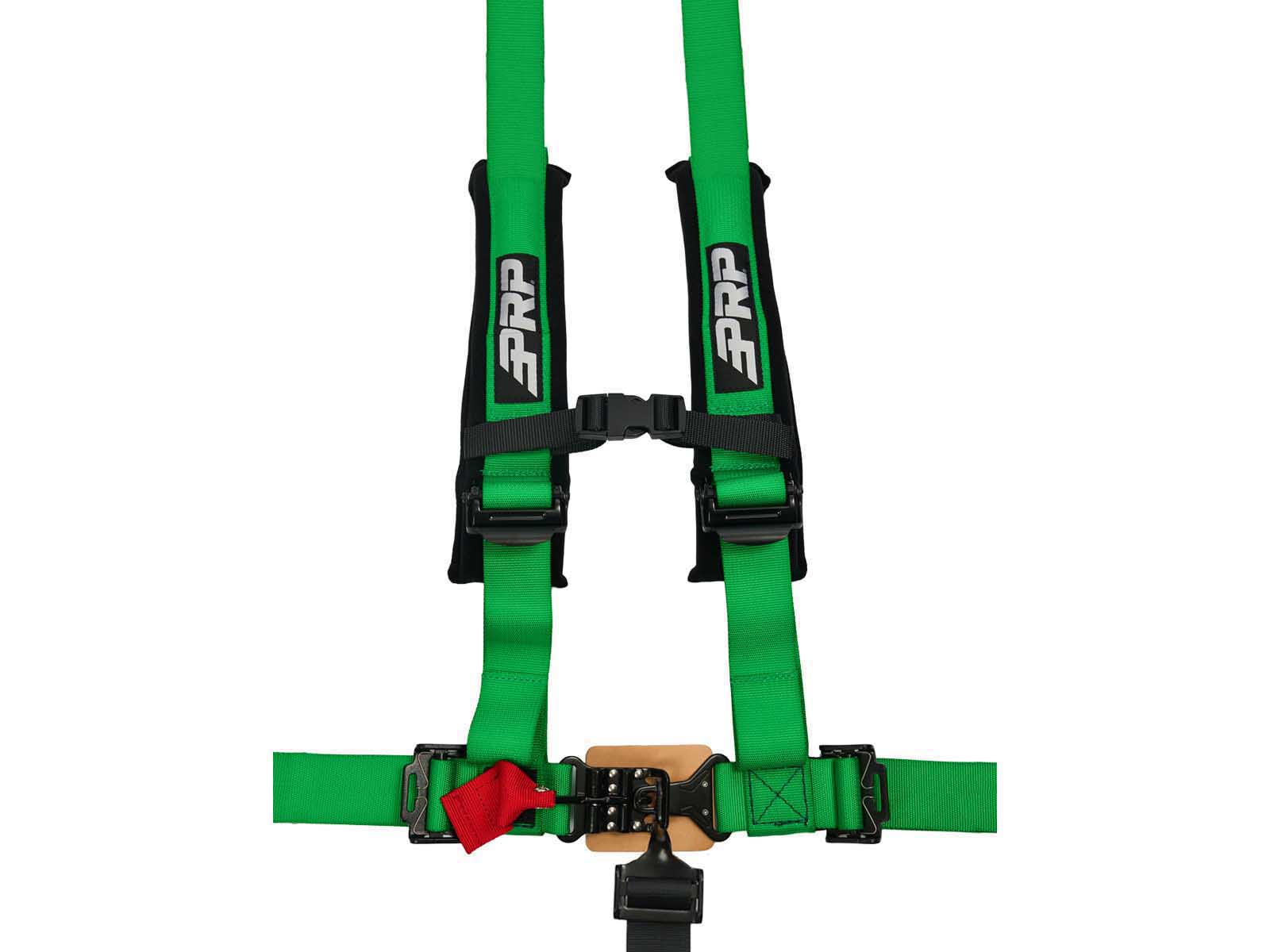 PRP Seats SB5.2-GN 5.2 Harness with Shoulder Straps Sewn to Lap, Green