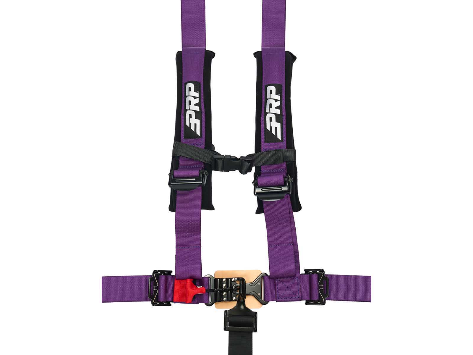PRP Seats SB5.2-PU 5.2 Harness with Shoulder Straps Sewn to Lap, Purple