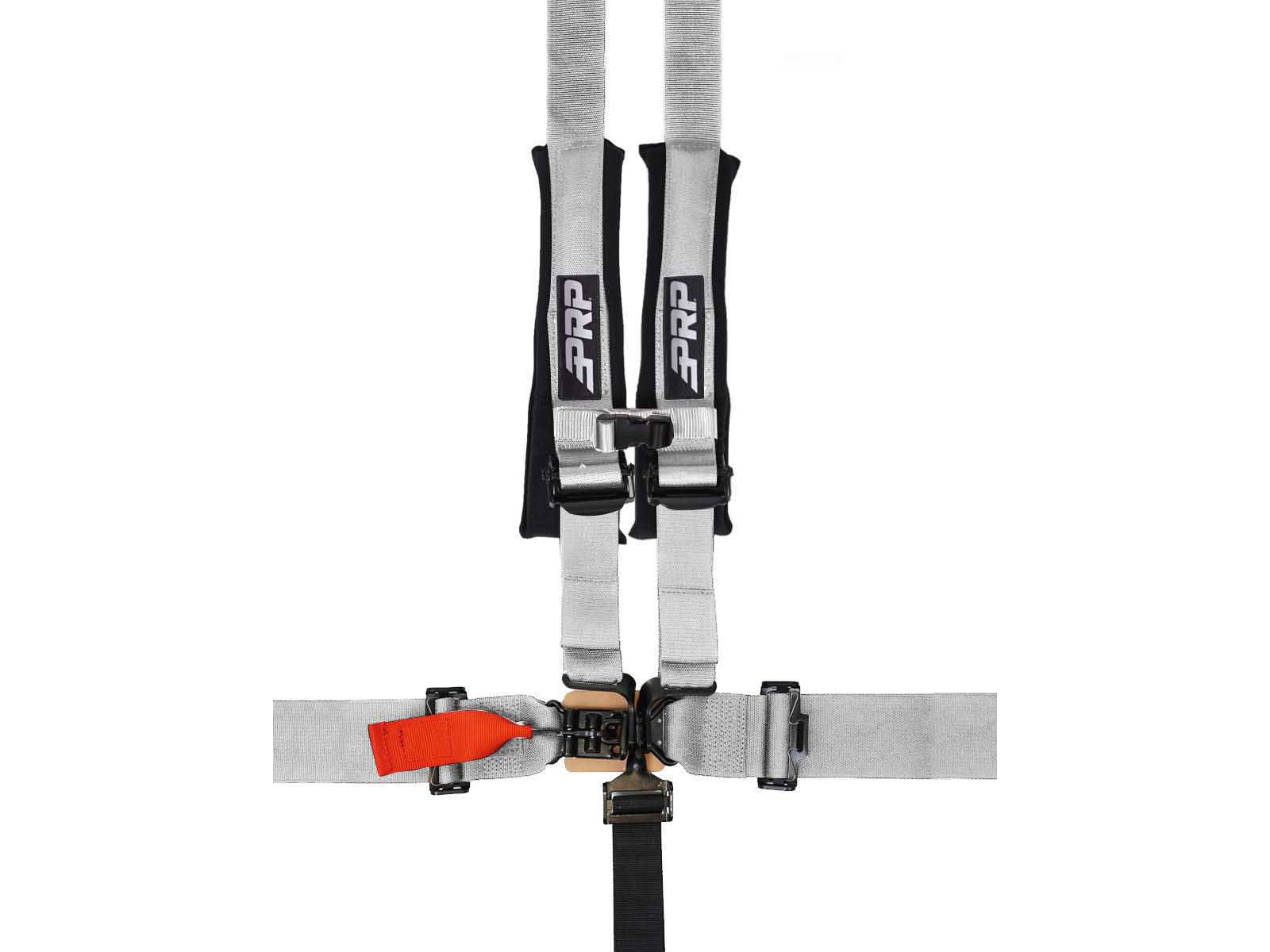 PRP Seats SB5.2S-S 5.2 Harness with Shoulder Straps Sewn to Lap Silver