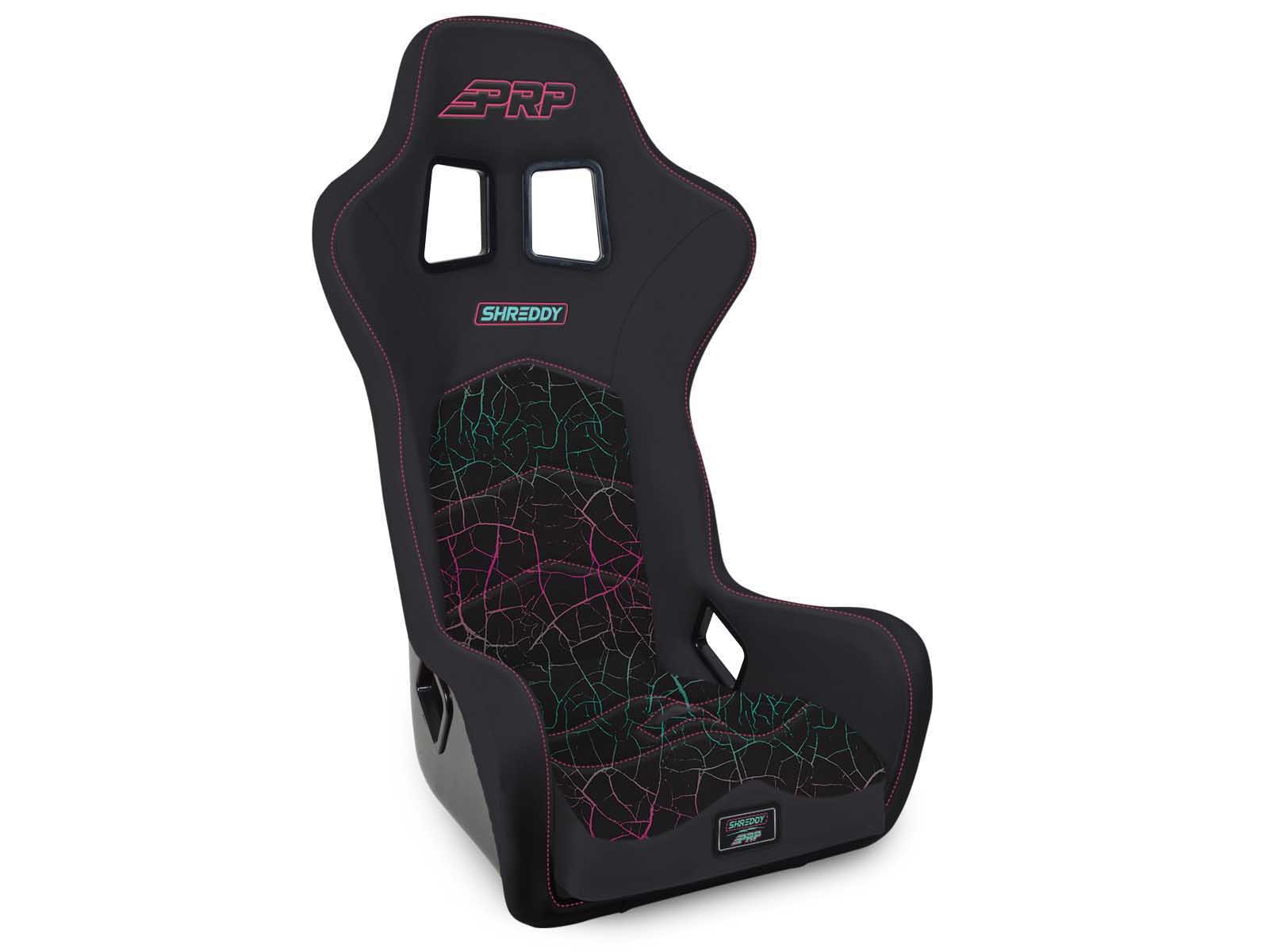 PRP Seats SHRDYA3902-06 Shreddy Edition Alpha Composite Seat Extra Wide Cracked Pink