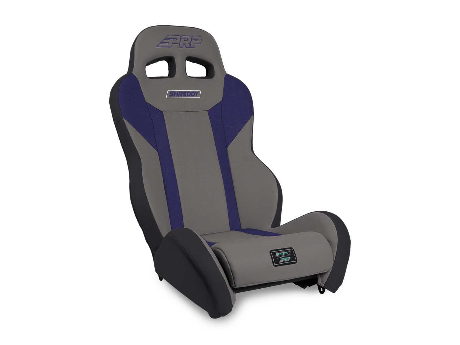 PRP Seats SHRDYA8001-PORXP-07 Shreddy Edition XCR Suspension Seat Gray and Purple