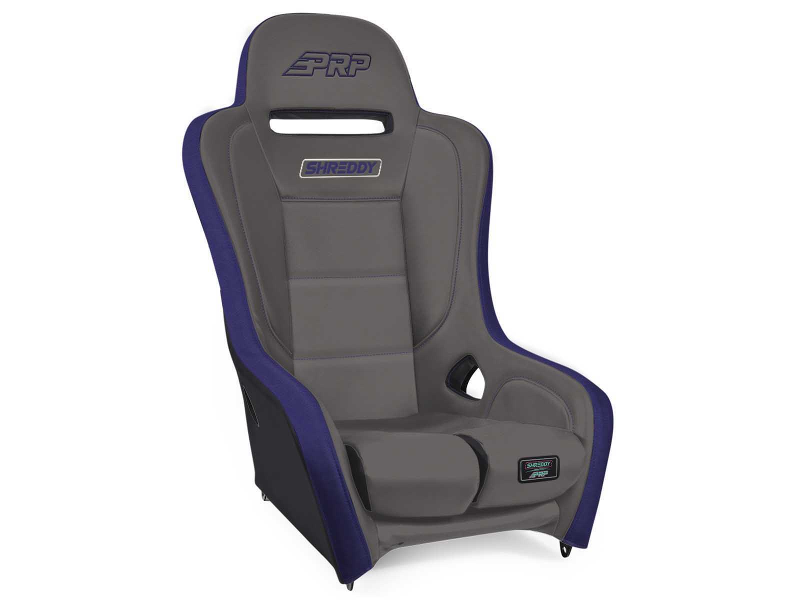 PRP Seats SHRDYA9101-07 Shreddy Edition Podium Suspension Seat Gray and Purple