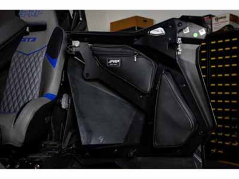 PRP Seats SHRDYE96-R PRP Shreddy Rear Door Bags for Polaris Pair Black and Pink