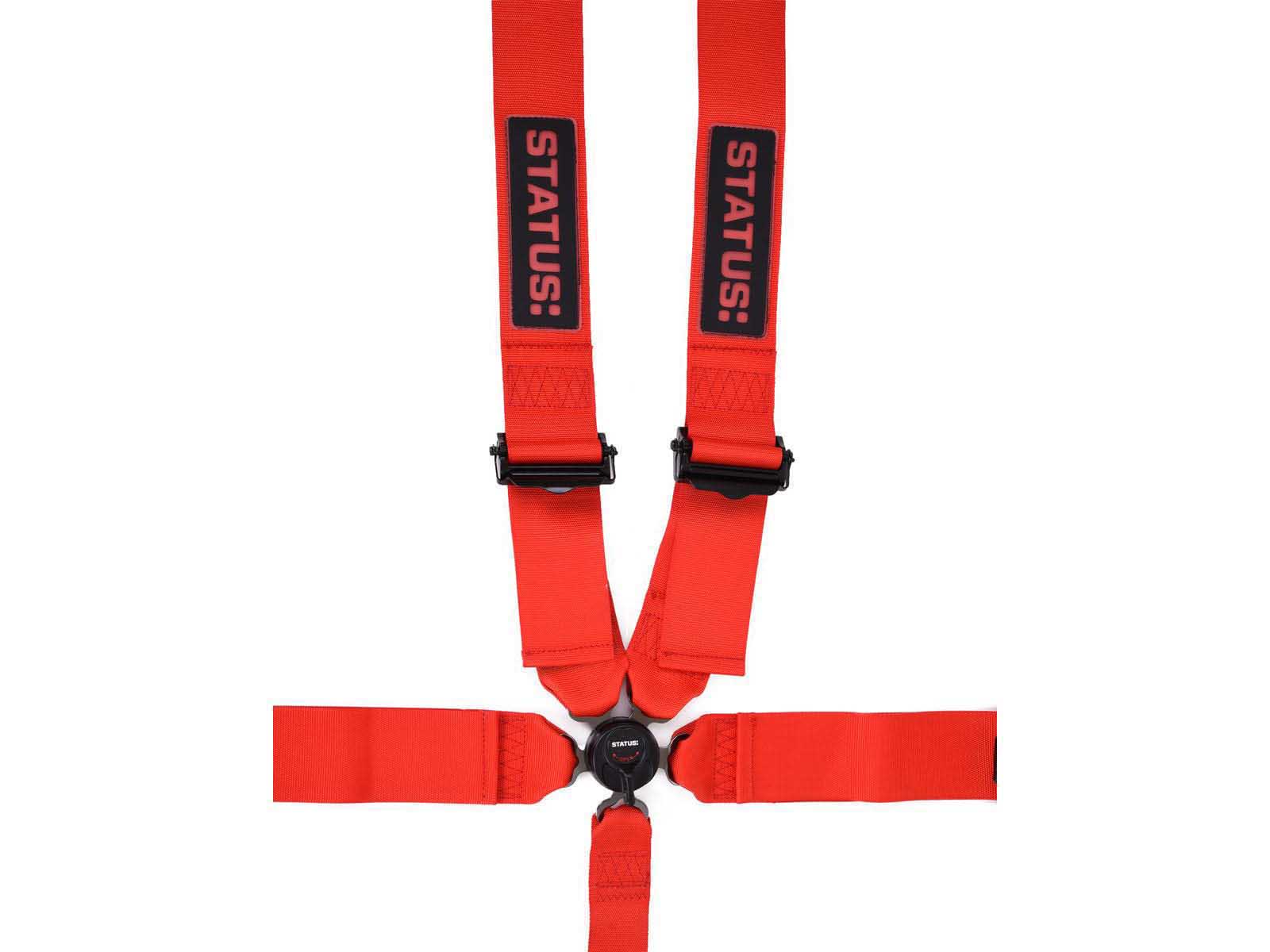 PRP Seats SRSB5.R 5 Point Camlock Harness Red