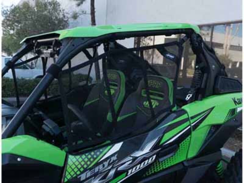 PRP Seats W35 Mesh Window Net Set for Kawasaki KRX & KRX 4 (Front)