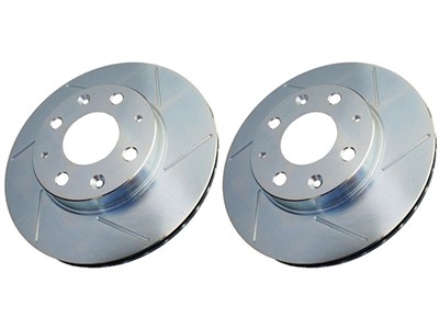 Power Stop AR82108SPR Slotted Rotor Set - Sky & Solstice Front Pair