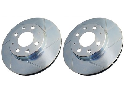 Power Stop AR82120SPR Trailblazer SS Slotted Rotor Set - Front