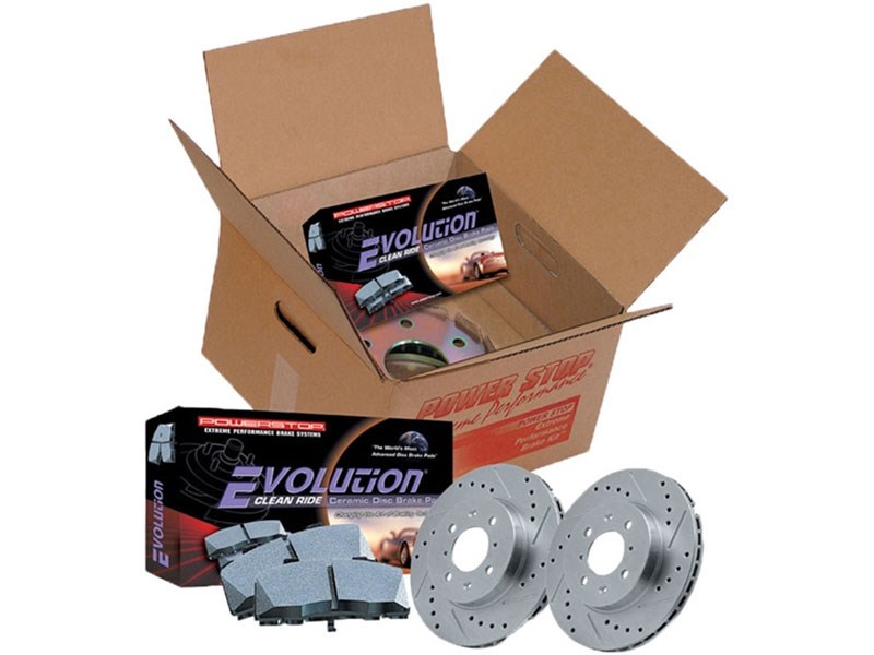 Power Stop K6268 Front & Rear Brake Kit 2012-2013 Ford F-150